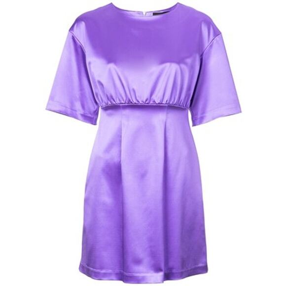 Cynthia Rowley Rush Stretch Satin Mini Dress - Picture 8 of 11